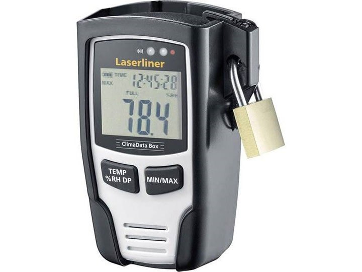 Máy ghi dữ liệu nhiệt độ và độ ẩm Laserliner 082.031A Đức Máy ghi dữ liệu nhiệt độ và độ ẩm Laserliner 082.031A Đức