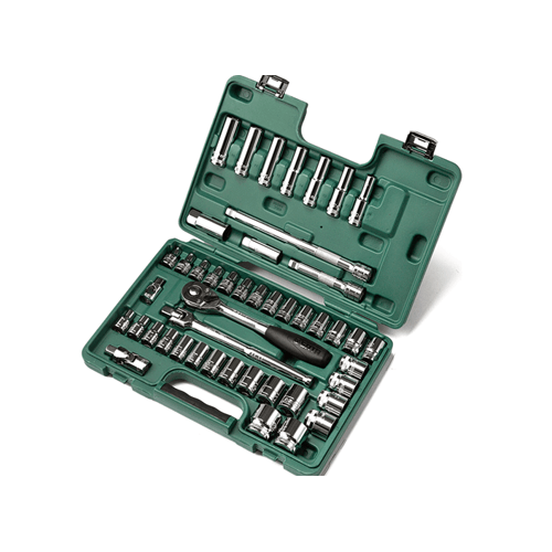 Bộ đầu tuýp 46 chi tiết 12in, hệ mét Sata 09006