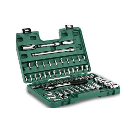 Bộ đầu tuýp 58 chi tiết 12in, hệ mét Sata 09007