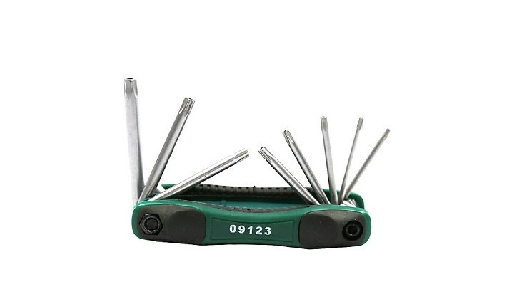 Bộ lục giác sao gập, 8 chi tiết Sata 09123 Bộ lục giác sao gập, 8 chi tiết Sata 09123