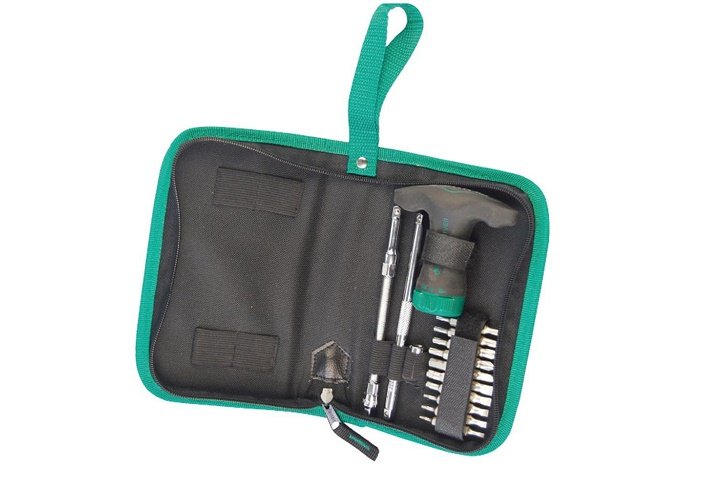 Bộ tuốc nơ vít cần tự động 24 chi tiết Sata 09341 Bộ tuốc nơ vít cần tự động 24 chi tiết Sata 09341