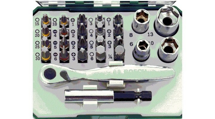 Bộ vặn vít 26 món Bosch 2607017322 Bộ vặn vít 26 món Bosch 2607017322