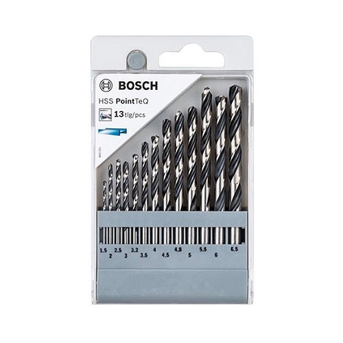 Bộ mũi khoan HSS 13 mũi 1.5-6.5mm Bosch 2608577349