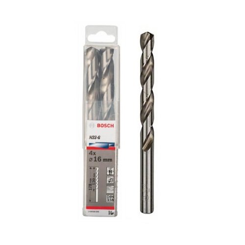 Mũi khoan sắt HSS-G 16mm Bosch 2608585595 (hộp 4 mũi)