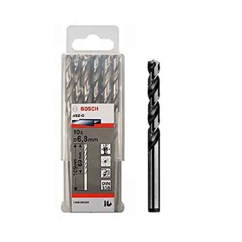 Mũi khoan sắt HSS-G 6.8mm Bosch 2608595069 (hộp 10 mũi)