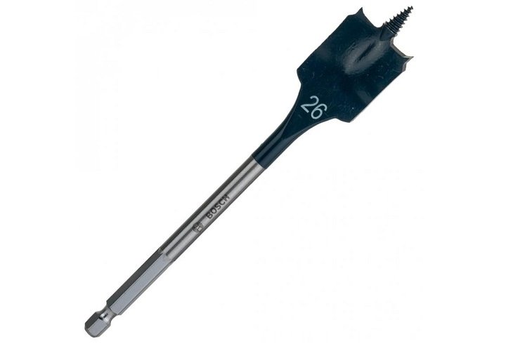 Mũi khoét gỗ đuôi cá SELFCUT 26x152mm Bosch 2608595495 Mũi khoét gỗ đuôi cá SELFCUT 26x152mm Bosch 2608595495