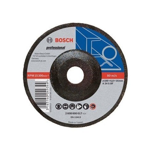 Đá mài 100x6x16mm (sắt) Bosch 2608600017