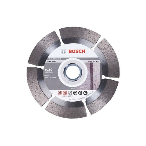 Đĩa cắt kim cương 105x2016mm bê tông Bosch 2608602474