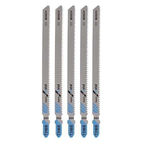 Lưỡi cưa lọng T 318 B (bộ 5 lưỡi) Bosch 2608631404
