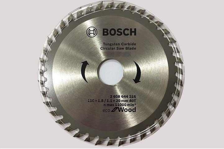 Lưỡi cưa gỗ 110x20mm T40 đa năng Bosch 2608644319
