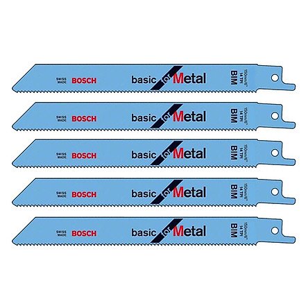 Lưỡi cưa kiếm S 918 BF-Sắt (bộ 5 lưỡi) Bosch 2608651781