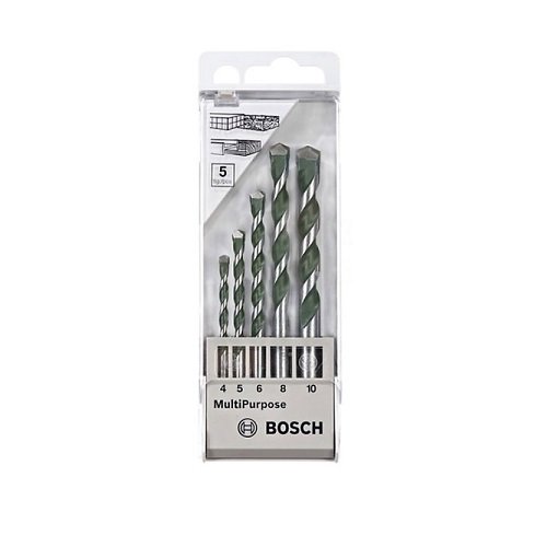Mũi khoan Silver Per bộ 5 mũi 46810mm Bosch 2608680726