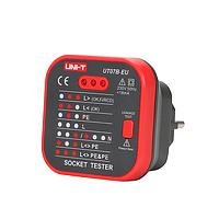 Thiết bị kiểm tra ổ cắm điện UNI-T UT07B-EU (230V, <18mA)
