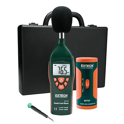 Máy đo độ ồn và bộ hiệu chuẩn Extech 407732-KIT