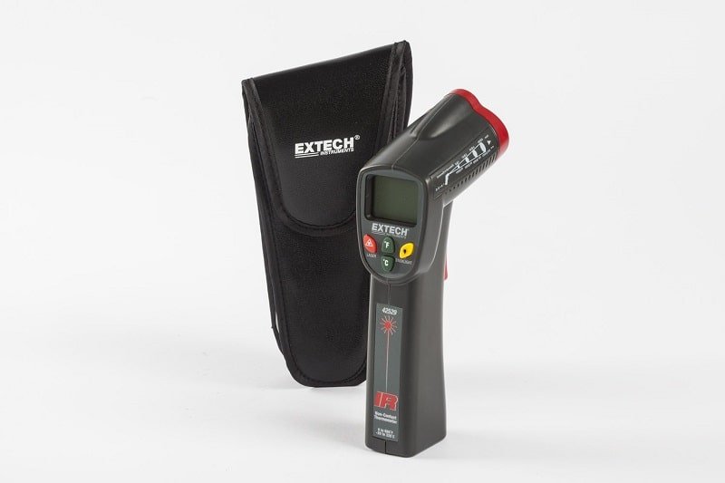 Extech 42529 có thể đo nhiệt độ bề mặt các đối tượng khó tiếp cận hoặc không an khi tiếp xúc