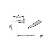 Típ hàn JBC C105103 (Conical Cartridge Ø 0.3)