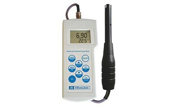 Máy đo EC/TDS/Độ mặn/Nhiệt độ Milwaukee Mi306 Máy đo EC/TDS/Độ mặn/Nhiệt độ Milwaukee Mi306