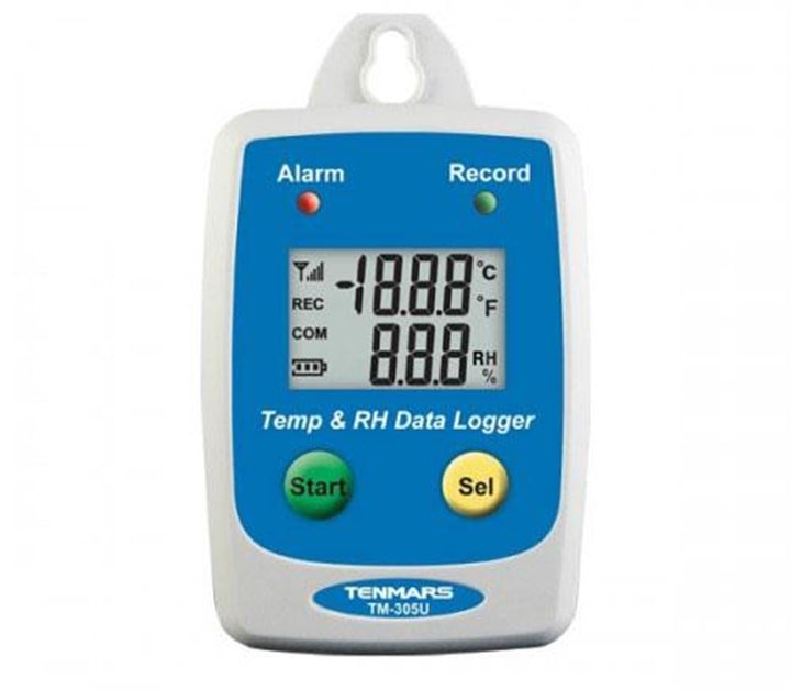 Máy ghi nhiệt độ và độ ẩm Tenmars TM-305U Máy ghi nhiệt độ và độ ẩm Tenmars TM-305U