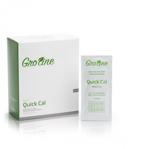 Dung dịch hiệu chuẩn độ dẫn và pH HI50036P - hộp 25 gói 20ml