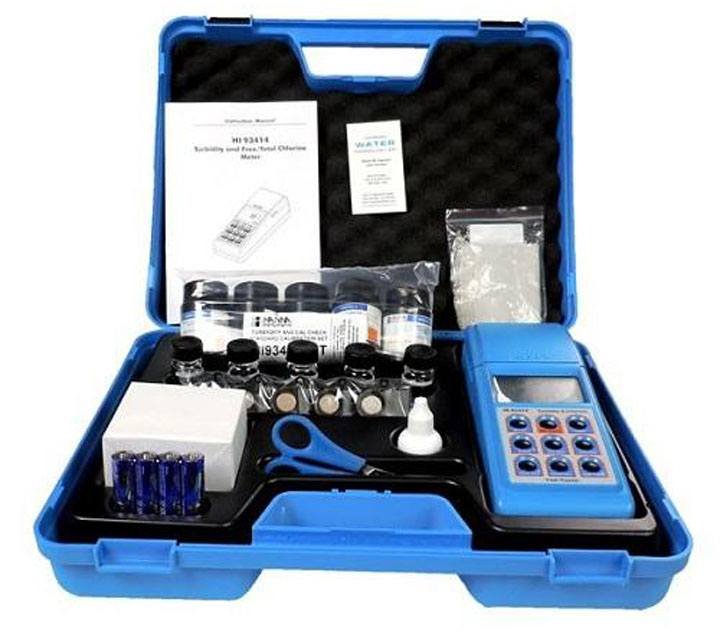 Máy đo độ đục và Clo Hanna HI93414 Máy đo độ đục và Clo Hanna HI93414