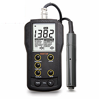 Máy đo tổng chất rắn hòa tan TDS ba thang đo HANNA HI8734 (0.0-199.9mg/L(ppm); 0-1999mg/L(ppm); 0.00-19.99g/L(ppt))