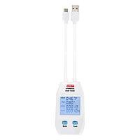 Thiết bị đo dòng, áp, công suất qua cổng USB UNI-T UT658DUAL (24V,5A,99999mAh)