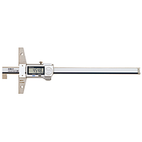 Thước cặp đo sâu điện tử chống nước IP67 hai hệ Inch/Metric loại có móc đầu đo MITUTOYO 571-265-20