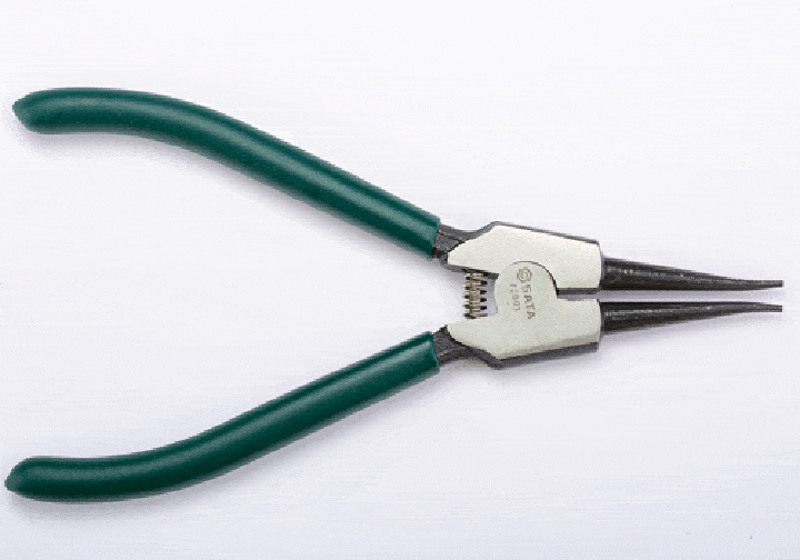 Kìm lấy phe ngoài mũi thẳng 7in/175mm Sata 72001