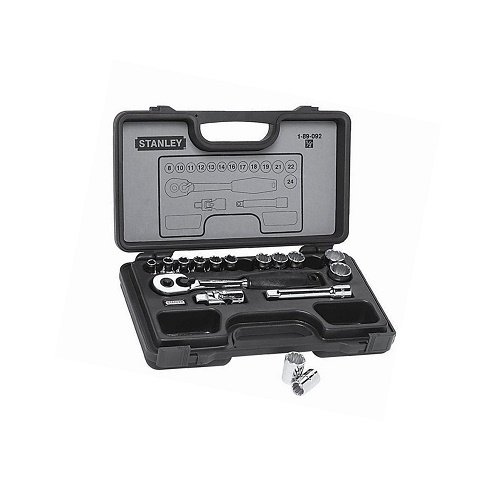 Bộ khẩu 12 inch 12 cạnh 16 chi tiết metric Stanley 89-092-1