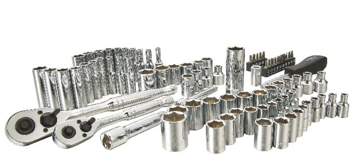 Bộ khẩu 1/4 inch 3/8 gồm 37 chi tiết Stanley 89-518-1 Bộ khẩu 1/4 inch 3/8 gồm 37 chi tiết Stanley 89-518-1