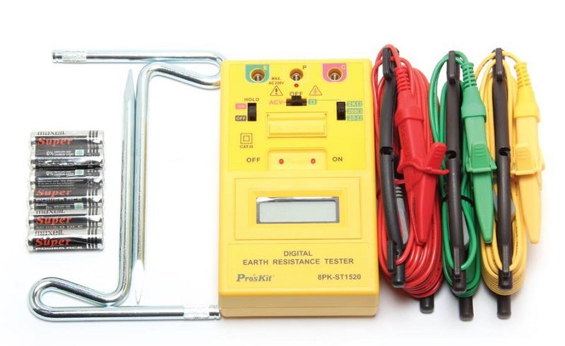 Đồng hồ đo điện trở đất Pro'skit 8PK-ST1520