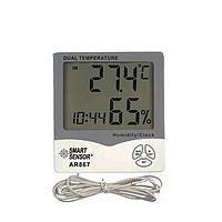Thiết bị đo nhiệt độ/độ ẩm/đồng hồ để bàn SMARTSENSOR AR867