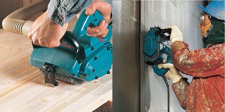 Máy chà nhám 1860W Makita 9741 vận hành trên nhiều loại bề mặt vật liệu Máy chà nhám 1860W Makita 9741 vận hành trên nhiều loại bề mặt vật liệu