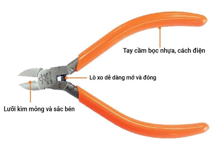 Kìm cắt mini Fujiya AMN-110S Kìm cắt mini Fujiya AMN-110S