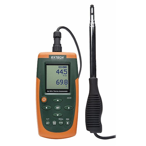 Máy đo tốc độ lưu lượng gió và nhiệt độ Extech AN500
