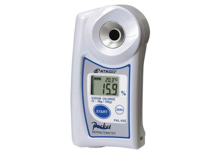 Khúc xạ kế đo độ mặn điện tử Atago PAL-03S