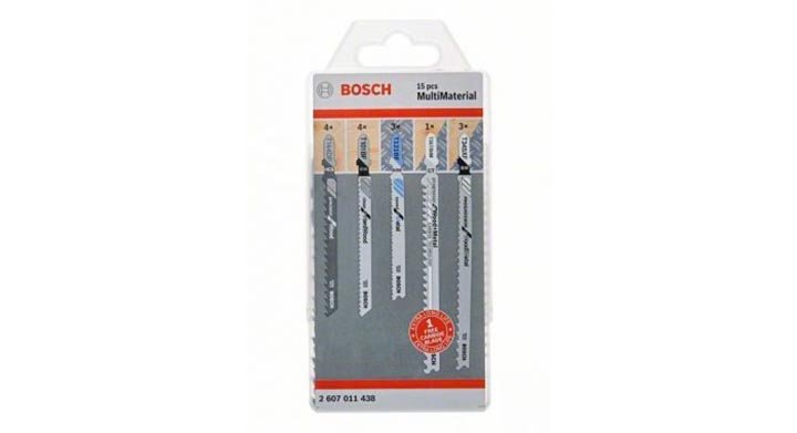 Bộ 15 lưỡi cưa lọng đa năng Bosch 2607011438