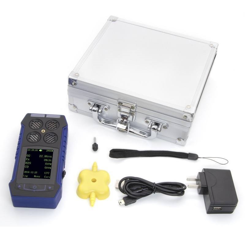 Bộ sản phẩm máy dò đa khí cầm tay BH-4S