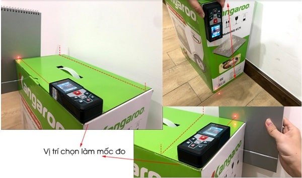Đo thể tích với máy đo khoảng cách Bosch GLM 500 cho phép cung cấp kết quả chính xác Đo thể tích với máy đo khoảng cách Bosch GLM 500 cho phép cung cấp kết quả chính xác