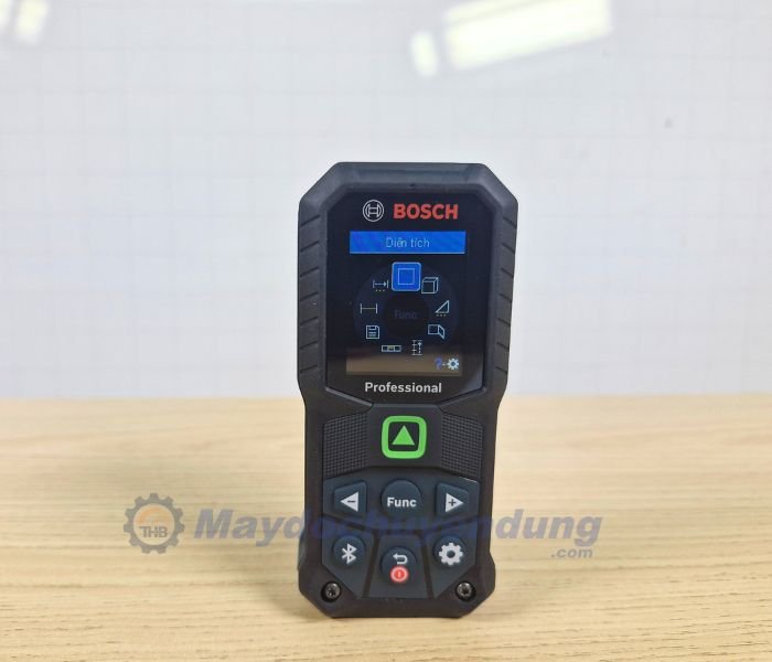 Bosch GLM 50-27 CG tia xanh hiển thị rõ gấp 4 lần