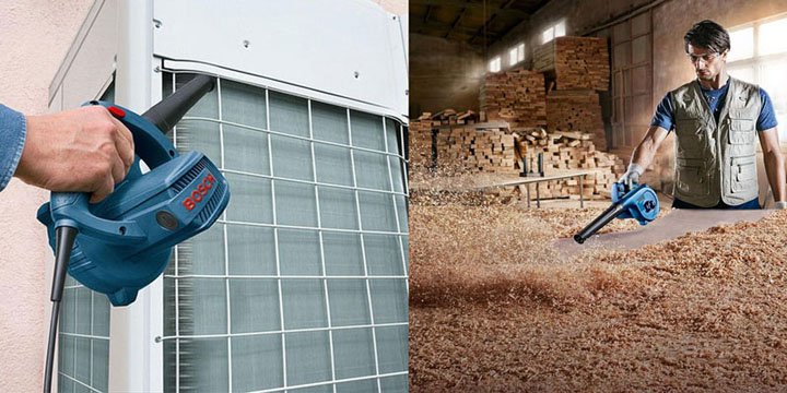Máy thổi bụi Bosch GBL 650 đa năng