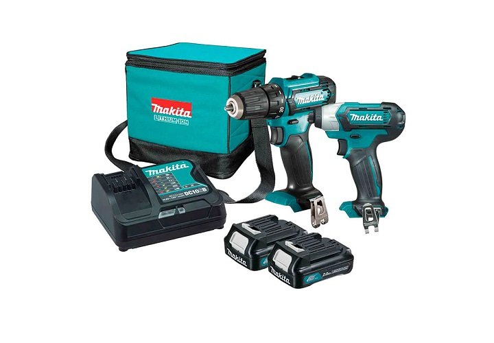 Bộ khoan búa, máy vặn vít dùng pin MAKITA CLX228S Bộ khoan búa, máy vặn vít dùng pin MAKITA CLX228S