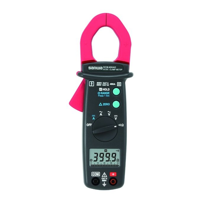 Ampe kìm đo dòng AC/DC Sanwa DCM400AD