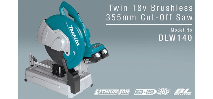 Máy cắt sắt dùng pin 36V Makita DLW140Z Máy cắt sắt dùng pin 36V Makita DLW140Z