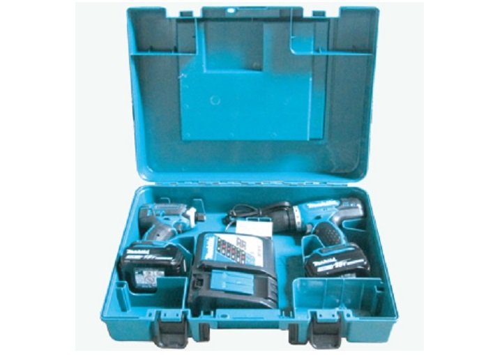 Bộ máy khoan, máy vặn vít dùng pin Makita DLX2240