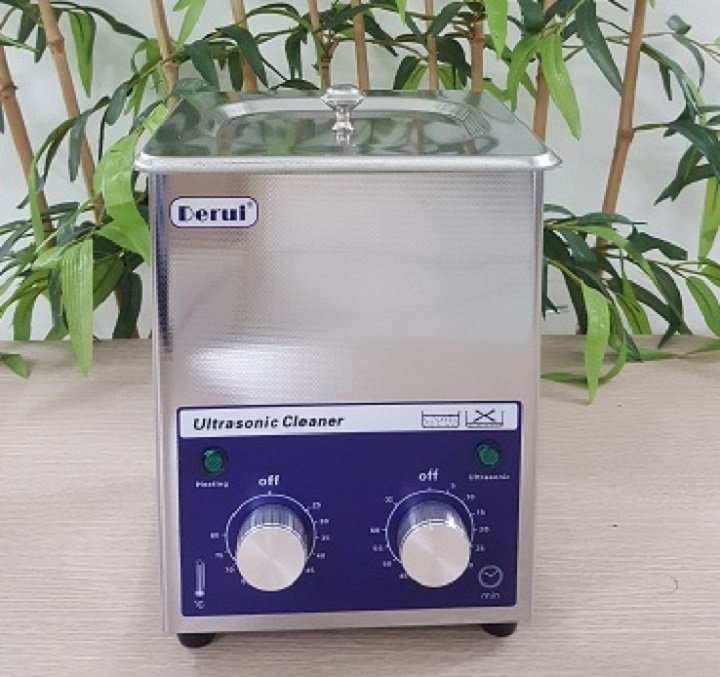 Máy rửa siêu âm gia nhiệt mini Derui DR-MH20 2 lít