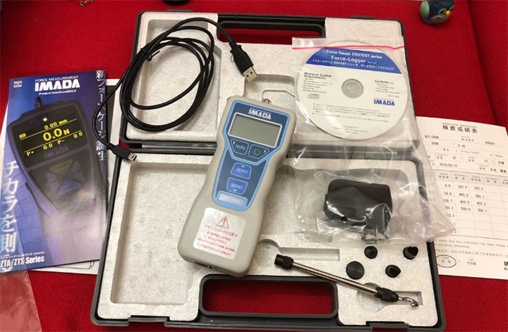 Hình ảnh bộ đồng hồ đo lực nén Imada DST-500N Hình ảnh bộ đồng hồ đo lực nén Imada DST-500N