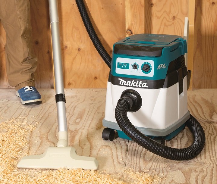 Máy hút bụi dùng pin Makita DVC152LZ (BL)(18Vx2) Máy hút bụi dùng pin Makita DVC152LZ (BL)(18Vx2)