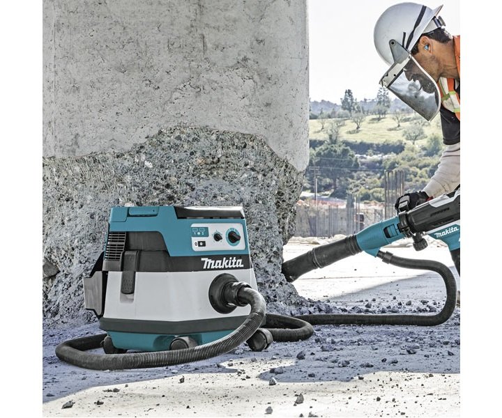Máy hút bụi dùng pin Makita DVC864LZX (HEPA/AWS/BL)(18VX2)