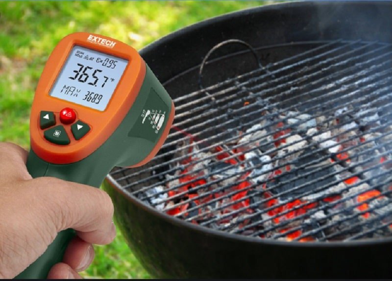 Súng đo nhiệt hồng ngoại Extech IR270 thực hiện các phép đo nhiệt độ không tiếp xúc từ -4 đến 1202 ° f (-20 đến 650 ° c Súng đo nhiệt hồng ngoại Extech IR270 thực hiện các phép đo nhiệt độ không tiếp xúc từ -4 đến 1202 ° f (-20 đến 650 ° c